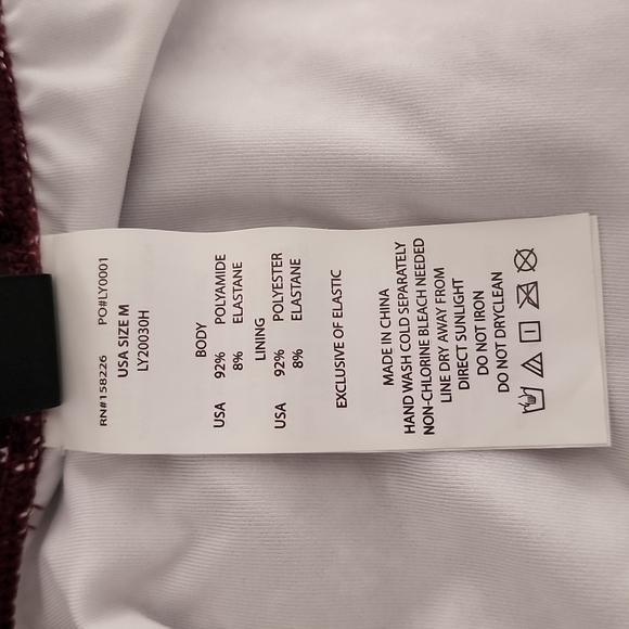 LAUNDRY SHELLI SEGAL Hipster Bikini Swim Bottoms M Side Tab Swimsuit - Picture 13 of 16